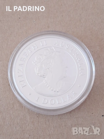 Инвестиционна сребърна монета "Кукабура" от 2023 1 унция OZ, снимка 2 - Нумизматика и бонистика - 53123756