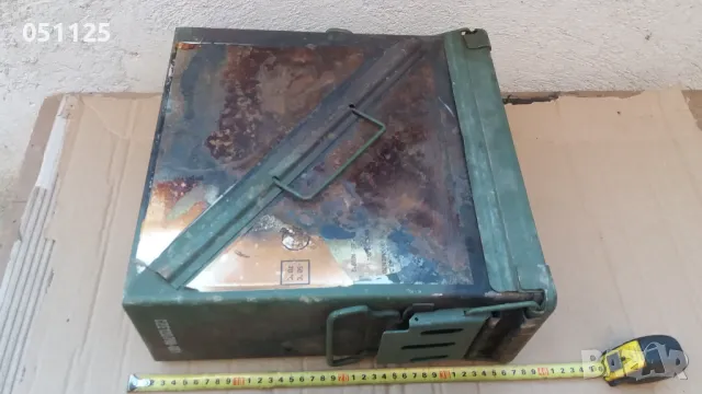 масивна военна метална кутия за инструменти , снимка 10 - Антикварни и старинни предмети - 48200983
