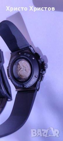 Мъжки луксозен часовник Hublot Big Bang Edition Black , снимка 6 - Мъжки - 36619369