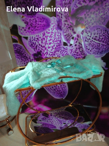 Пухкаво яке от естествена заешка кожа - Бранд Bebe, снимка 7 - Якета - 53204141