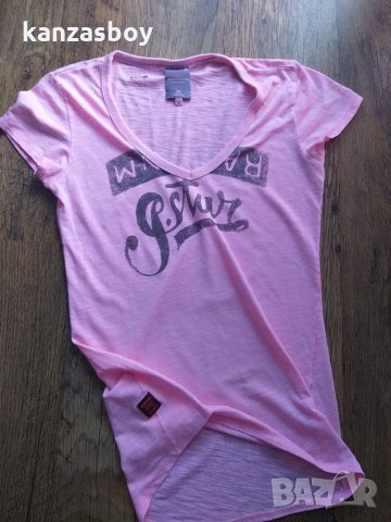 g-star - страхотна дамска тениска, снимка 4 - Тениски - 32924395