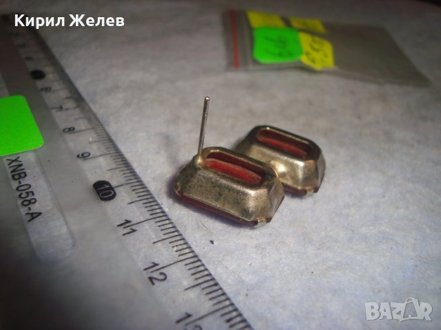 СТАРА РЕТРО АРТ ДЕКО СТИЛ ФАСЕТИРАНА ОБЕЦА КАТАЛИН 7986, снимка 8 - Антикварни и старинни предмети - 36623857