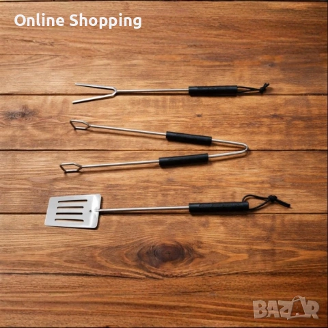 Градинско барбекю на колела, емайлирана стомана, 4 степени + Подарък 3 прибора, снимка 11 - Барбекюта - 53336542