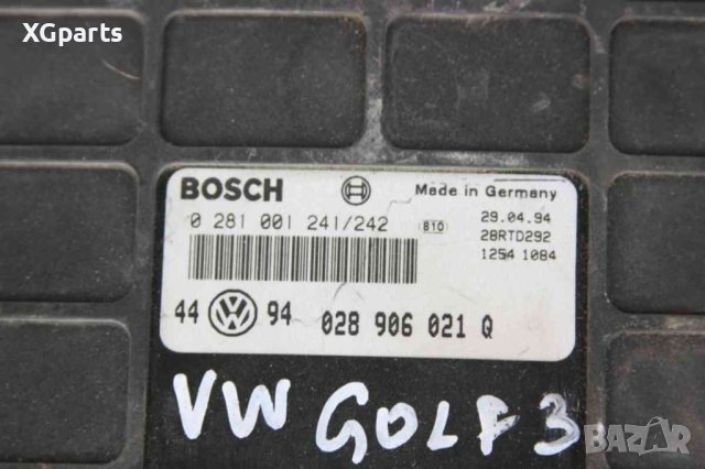 Компютър двигател за Volkswagen Golf 3 1.9tdi 90 к.с. (1997-2005) 0281001241, снимка 2 - Части - 44027584