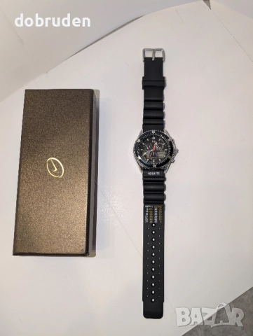Промо! Citizen x JAL Promaster C650 diver eco-drive соларен часовник, снимка 3 - Мъжки - 52912653