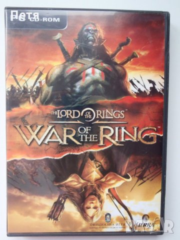компютърна игра The Lord Of The Rings: War Of The Ring / Игра за PC The Lord Of The Rings, снимка 1