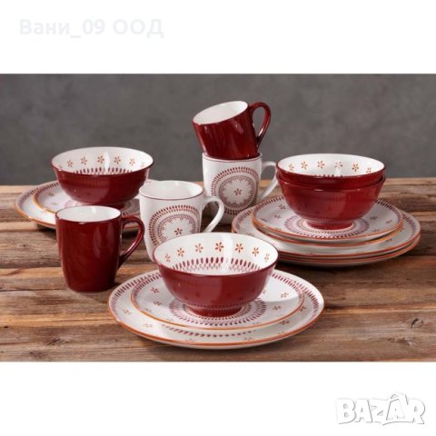 Комбиниран порцеланов сервиз 16 части