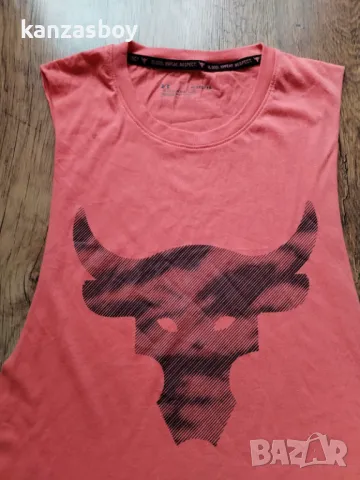 Under Armour UA Pjt Rock 100 Percent Tank - страхотен мъжки потник ХЛ , снимка 3 - Тениски - 50058378