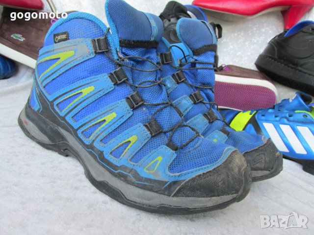 водоустойчиви туристически маратонки, кецове GTX®  Salomon® original GORE-TEX®, contagrip,N- 36 - 37, снимка 4 - Маратонки - 37676030