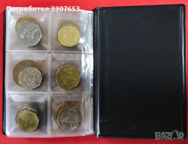 Колекция различни на вид монети в класьор 60 брОЯ, снимка 11 - Нумизматика и бонистика - 48022334