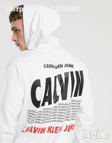 Calvin Klein Jeans Суичър, снимка 3 - Суичъри - 44856975