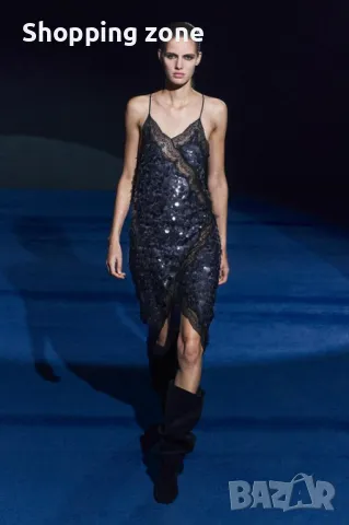 Вечерна парти рокля Zara с пайети