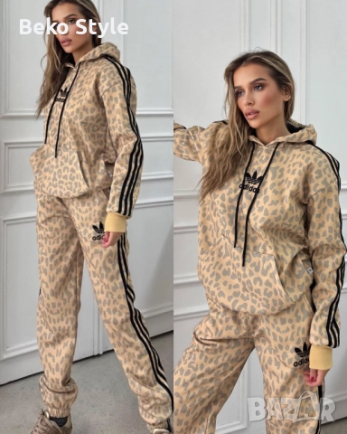 НАМАЛЕНИ Ватирани дамски екипи Adidas, снимка 4 - Спортни екипи - 52108692