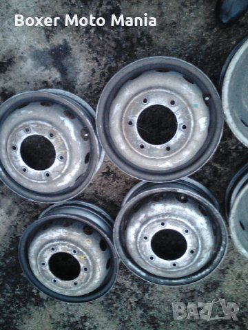 Джанти над 750вида.От 4" до 20цола за Tranzit /SPRINTER/Iveco , Единични/Двойни гуми и за 4х4 МПС , снимка 15 - Гуми и джанти - 30387861