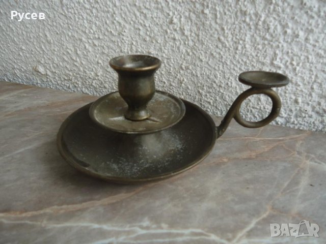 Свещници от ковано желязо и бронз/месинг, снимка 3 - Декорация за дома - 42593679