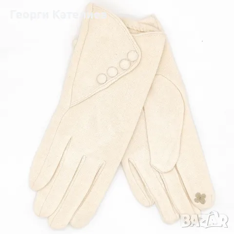 Дамски комплект кашмирен шал, шапка с пух и луксозни ръкавици Код на продукта:DK-0080, снимка 4 - Подаръци за жени - 47926793