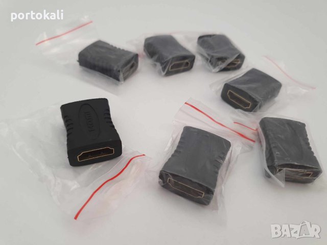 Преходник, адаптер HDMI (F) – HDMI (F), снимка 4 - Кабели и адаптери - 43226101
