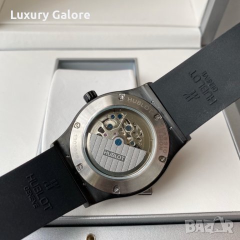 Мъжки часовник Hublot с автоматичен механизъм, снимка 2 - Луксозни - 36715030
