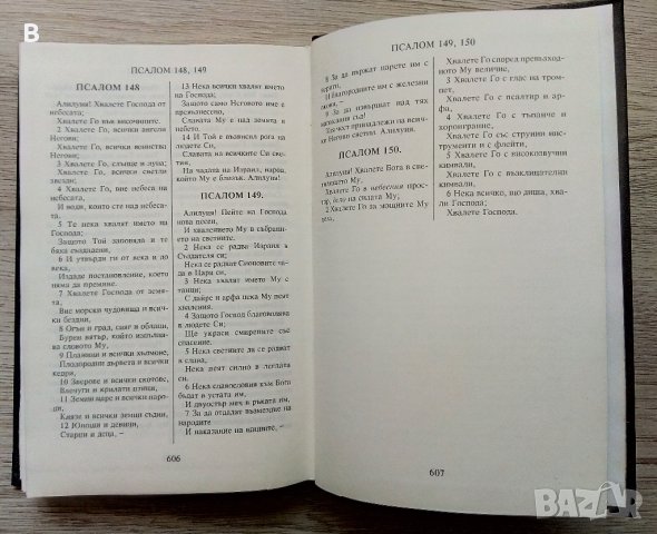 Новият завет на нашия господ Исус Христос и псалмите, снимка 4 - Други - 38670048