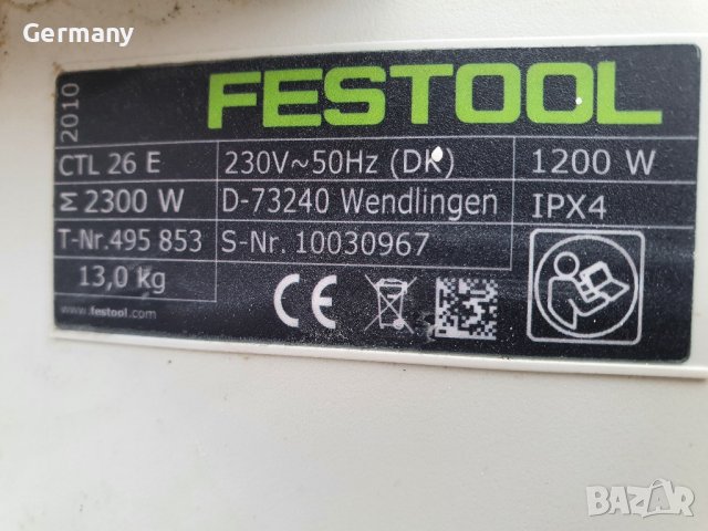 прахосмукачка festool, снимка 2 - Прахосмукачки - 43370114