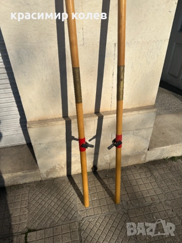 немски дървени гребла за лодка, снимка 3 - Водни спортове - 52772655