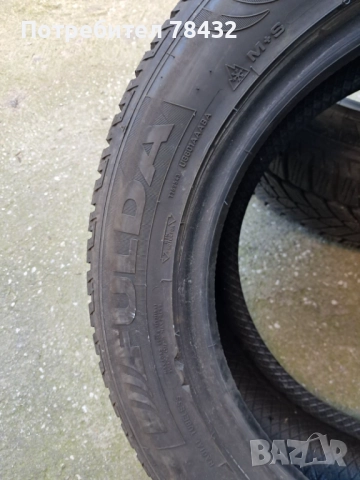 Зимни гуми 225/55/16 - 2 бр, снимка 5 - Гуми и джанти - 52527623