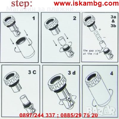 Светещ накрайник за чешма, снимка 12 - Други стоки за дома - 28509387