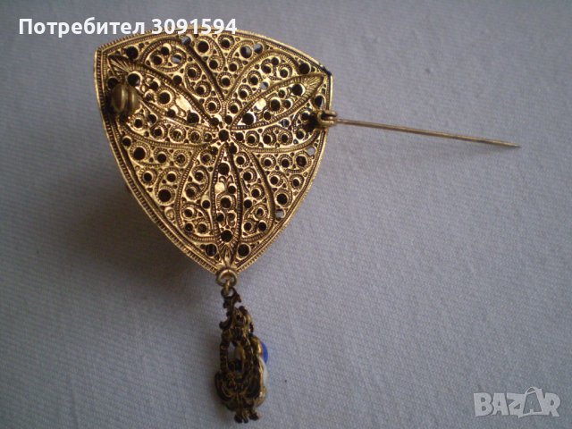  РЯДКА Старинна Дамска Брошка, снимка 5 - Антикварни и старинни предмети - 37775465