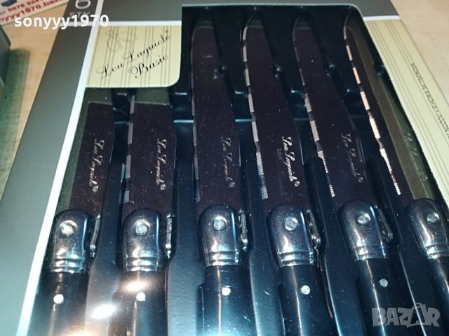 lou laguiole 6 вилици+6 ножа FRANCE 1006211939, снимка 11 - Антикварни и старинни предмети - 33175575