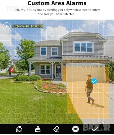 Нова 4G LTE камера за сигурност на открито, без Wi-Fi, слънчево захранване, снимка 3 - IP камери - 49443989