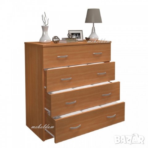 Скрин 80см. с 4 чекмеджета(код-6149), снимка 5 - Скринове - 28418072