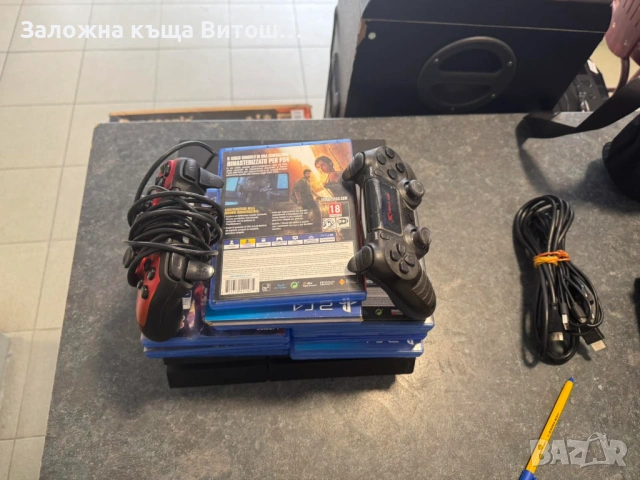 Sony Ps4 + Джойстици и игри, снимка 3 - PlayStation конзоли - 53595531