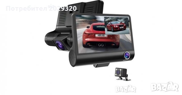 Видеорегистратор – HD DVR VIDEO CAR DVR + Камера за задно виждане 