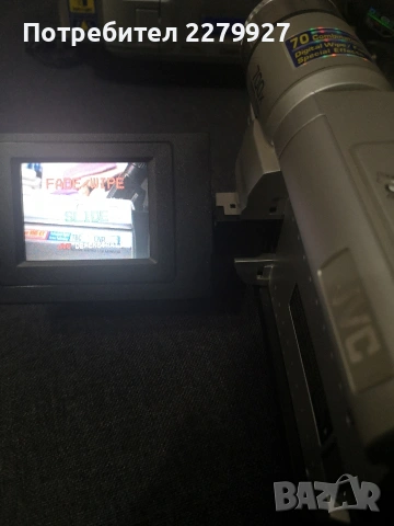 JVC GR-FXM38EG VHS C видео камера , снимка 3 - Камери - 53341667