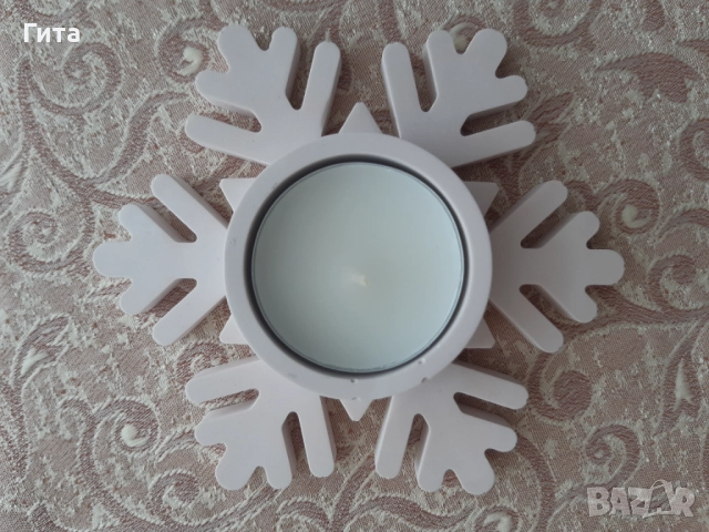 Коледни декорации в нежни, пастелни цветове, снимка 3 - Други - 52592301