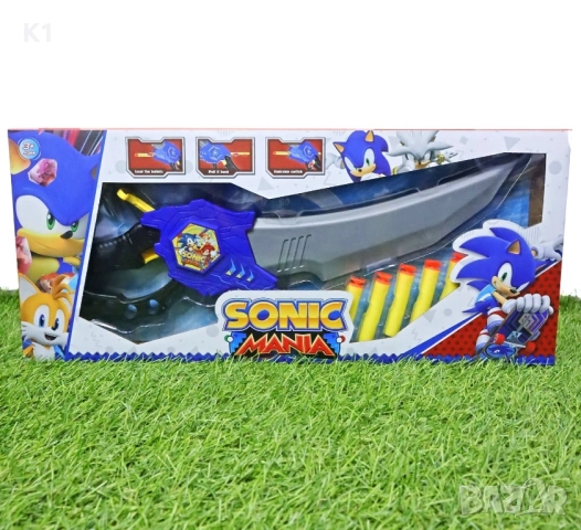 Оръжие на Соник със стрели Sonic играчки