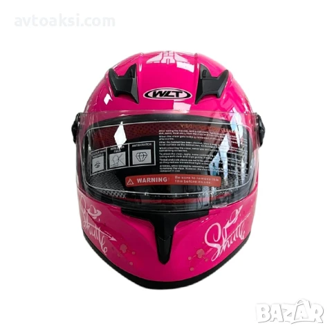 Детска каска Мотор/Мотопед/Вело/Скутер/Атв Шлем, снимка 11 - Аксесоари и консумативи - 50533453