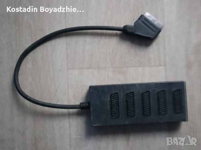 SCART Разклонител / SCART Splitter - 1 към 5