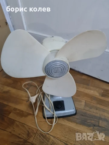 Настолен съветски вентилатор