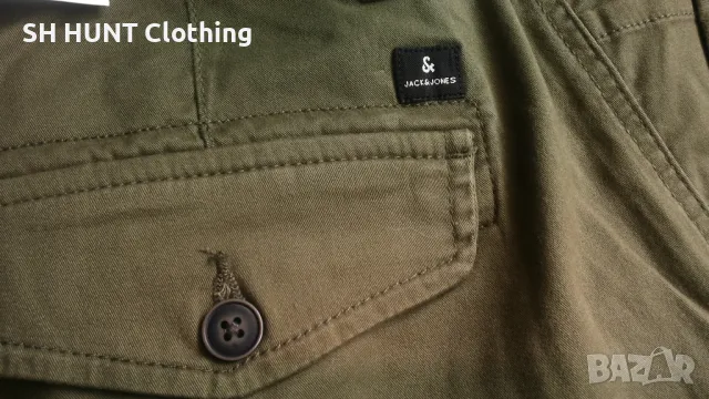 Jack & Jones JJIPAUL CARGO Stretch Trouser размер 34 / 36 еластичен карго панталон - 1149, снимка 6 - Панталони - 50275643