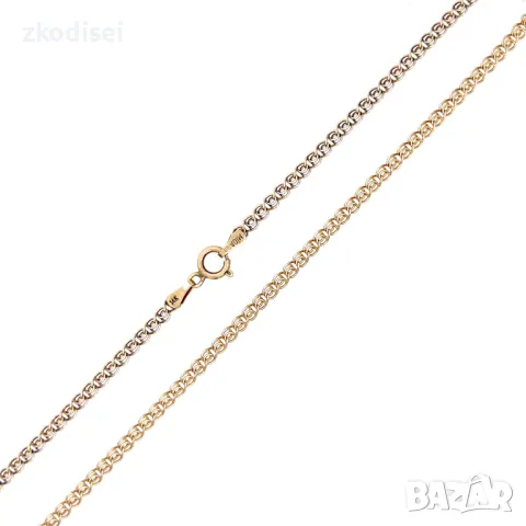 Златен синджир 6,16гр. 63,0см. 14кр. проба:585 модел:30517-5, снимка 1