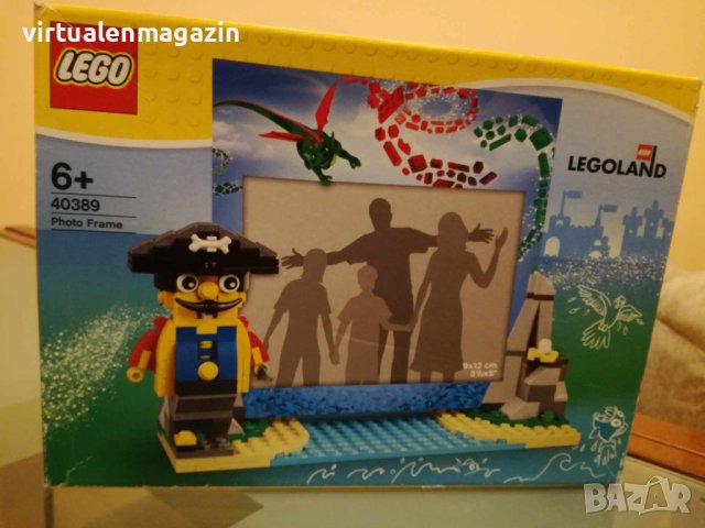 Лего пирати фото рамка - Lego PF40389 - Photo Frame Legoland Pirate, снимка 1 - Конструктори - 43586858