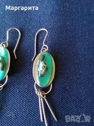 обеци различна форма и различни материали, снимка 10 - Обеци - 49961830