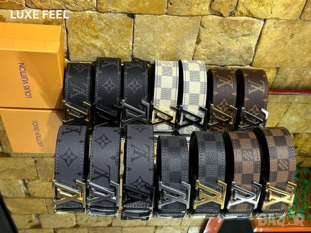 Louis Vuitton ⚜️Дамски Колани - Естествена кожа 