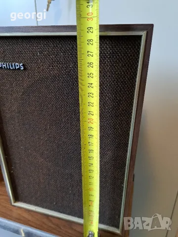 ретро стерео тонколони Philips     2/5, снимка 3 - Тонколони - 48860796