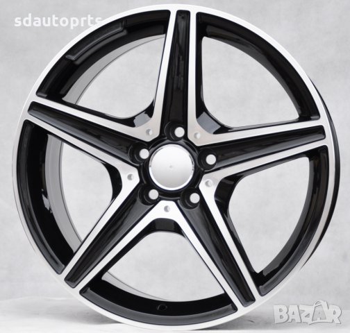 18" Джанти Mercedes 5X112 C W204 W205 E W212 W213 CLA CLS GLA GLB A B, снимка 4 - Гуми и джанти - 32681106