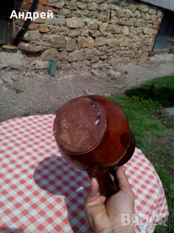 Старинна керамична кана #4, снимка 7 - Антикварни и старинни предмети - 28612048