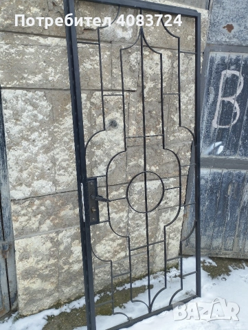 Метална врата решетка, снимка 2 - Други ремонти - 53130793