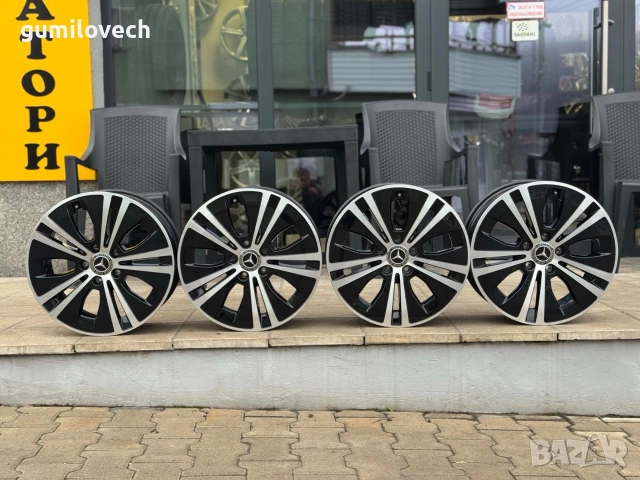 Оригинални Джанти Мерцедес Е-Класа W213-17 цола, снимка 3 - Гуми и джанти - 52991574