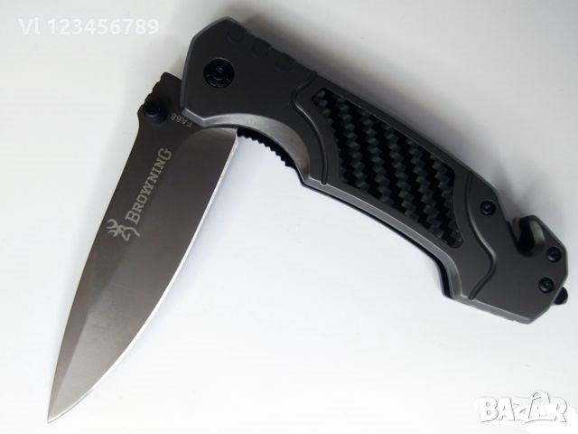 Сгъваем нож Browning FA68 -автоматичен ; 95х225, снимка 4 - Ножове - 33241180